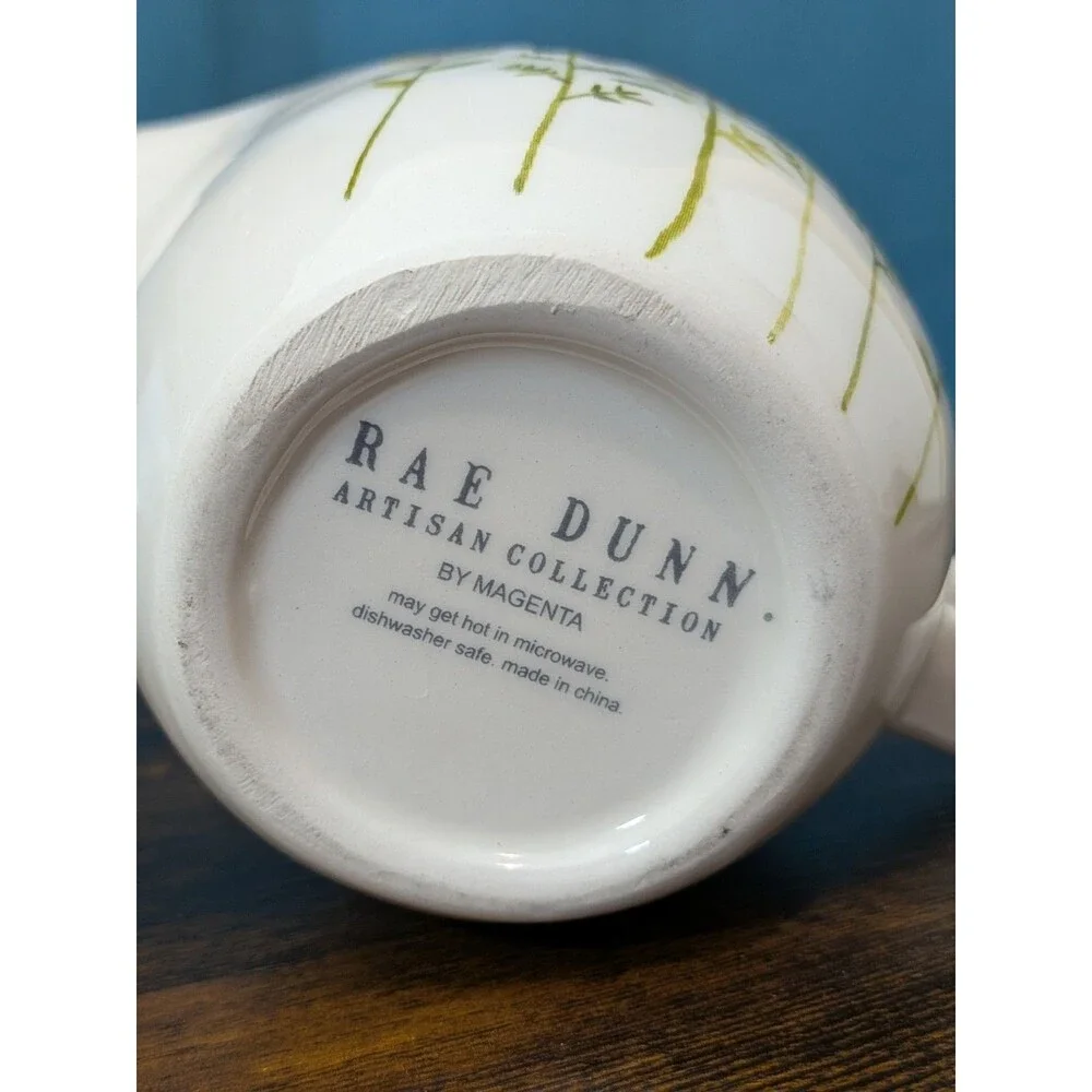 Ray Dunn Creamer Artisan Collection by Magenta Floral Spring Mother's Day Easter